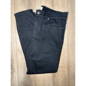 Women's‎ J.Crew 9 Inch Toothpick Skinny Jeans In Black Size 29P Stretch Denim